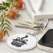 Little Raccoon Schlüsselanhänger (Vorderseite rechts)