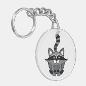 Little Raccoon Schlüsselanhänger (Vorderseite links)