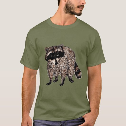 Little Raccoon T-Shirt (Vorderseite)