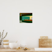 Little Rainbow Diner Poster (Küche)