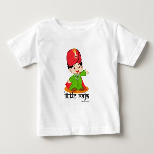 Little Raja Säugling/Kleinkind T - Shirt (Vorderseite)