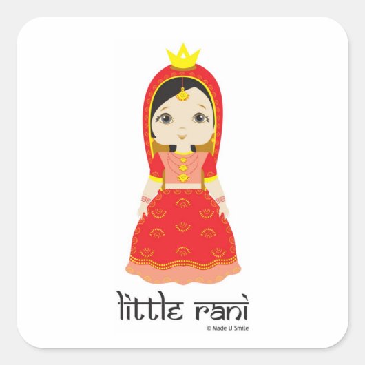 Little Rani Stickers (Vorderseite)