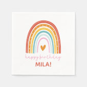 Little Ray of Sunshine Geburtstag Serviette (Vorderseite)
