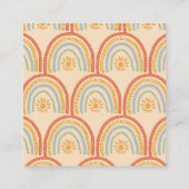 Little Ray of Sunshine Rainbow Books for baby card Begleitkarte (Rückseite)