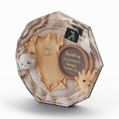 Little ray of sunshine schwanger Ankündigung Fotoblock (Rechts)