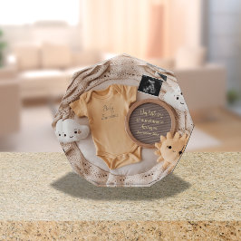 Little ray of sunshine schwanger Ankündigung Fotoblock