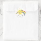 Little Ray Sunshine It's a Girl Fevor Sticker (Tasche)