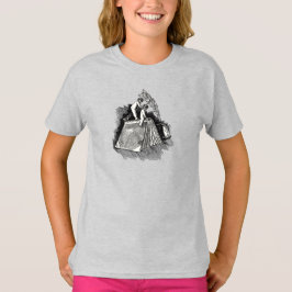 Little Reader Cherubs & Books T-Shirt