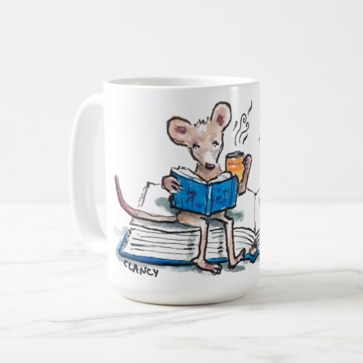 Little Reader-Tasse Kaffeetasse (Vorderseite Links)