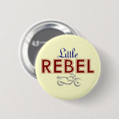Little Rebel Button (Vorne & Hinten)