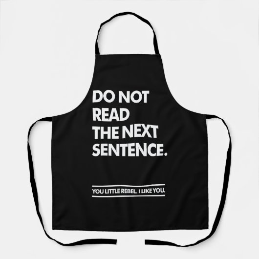 Little Rebel Schürze (Vorderseite)