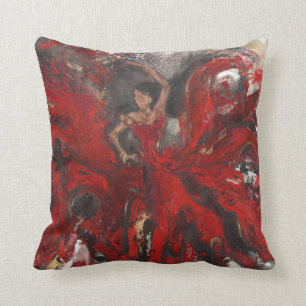 "Little Red" Art Throw Kissen