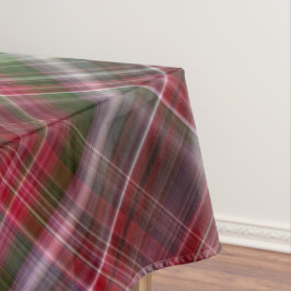 Little Red Berries Red and Green Kariert Tischdecke