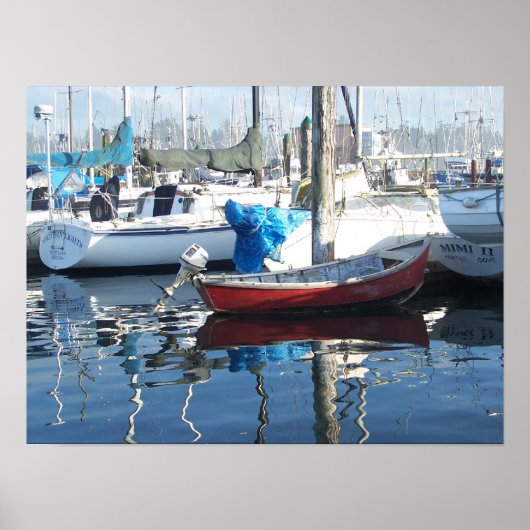 Little Red Boat Poster (Vorne)