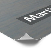 Little Red Boat Poster (Ecke)