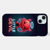 Little Red Devil Halloween iPhone Hülle (Rückseite (Horizontal))