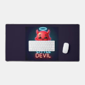 Little Red Devil Halloween Schreibtischunterlage (Tastatur & Maus)