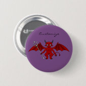 Little Red Devil Thunder_Cove Button (Vorne & Hinten)