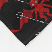 Little Red Devil Thunder_Cove Fleecedecke (Ecke)