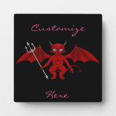 Little Red Devil Thunder_Cove Fotoplatte (Vorderseite)