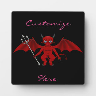 Little Red Devil Thunder_Cove Fotoplatte