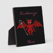 Little Red Devil Thunder_Cove Fotoplatte (Vorderseite)