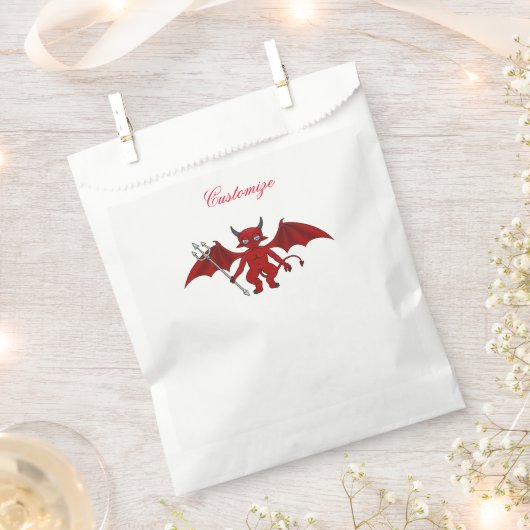 Little Red Devil Thunder_Cove Geschenktütchen (Ausgeschnitten)