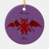 Little Red Devil Thunder_Cove Keramikornament (Vorne)