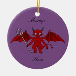 Little Red Devil Thunder_Cove Keramikornament
