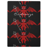 Little Red Devil Thunder_Cove Klemmbrett (Rückseite)