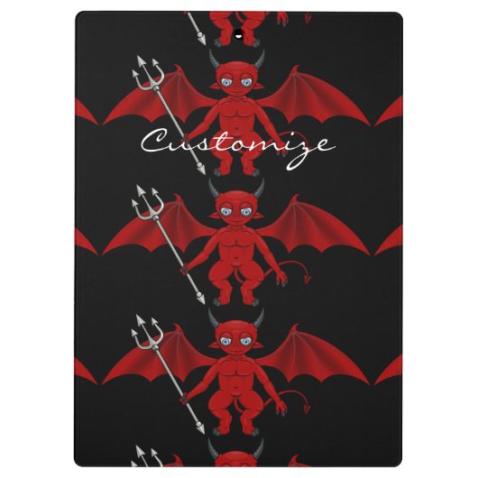 Little Red Devil Thunder_Cove Klemmbrett (Rückseite)