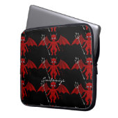 Little Red Devil Thunder_Cove Laptopschutzhülle (Vorderseite Links)
