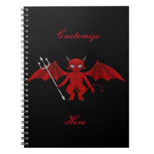 Little Red Devil Thunder_Cove Notizblock