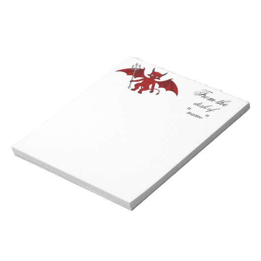 Little Red Devil Thunder_Cove Notizblock (Rotiert)