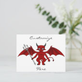 Little Red Devil Thunder_Cove Postkarte (Stehend Vorderseite)