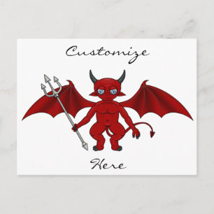 Little Red Devil Thunder_Cove Postkarte
