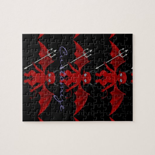 Little Red Devil Thunder_Cove Puzzle (Horizontal)