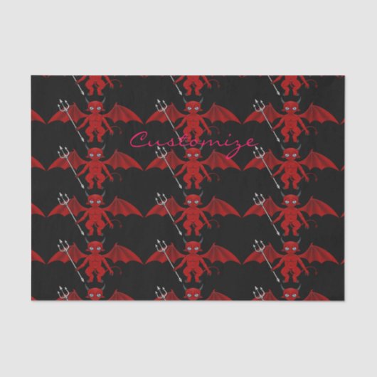 Little Red Devil Thunder_Cove Seidenpapier (Vorderseite)