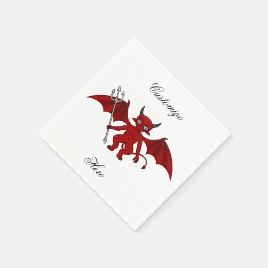 Little Red Devil Thunder_Cove Serviette (Ecke)