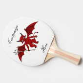 Little Red Devil Thunder_Cove Tischtennis Schläger (Seitenansicht)
