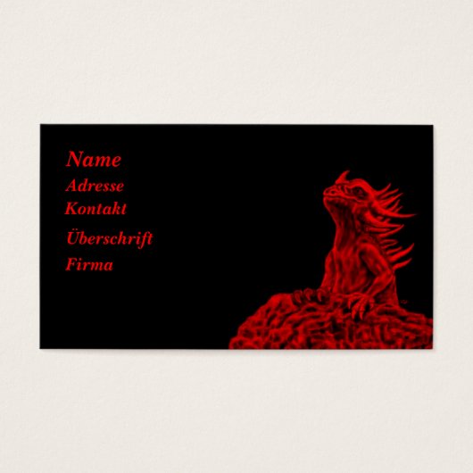 Little Red Dragon (Vorderseite)