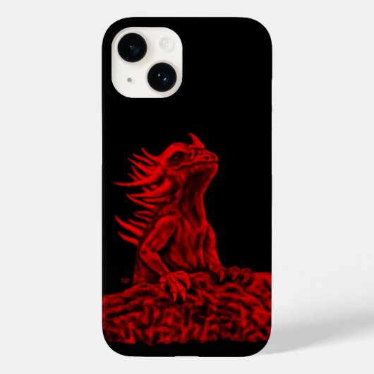 Little Red Dragon Case-Mate iPhone Hülle (Rückseite)