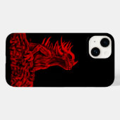 Little Red Dragon Case-Mate iPhone Hülle (Rückseite (Horizontal))