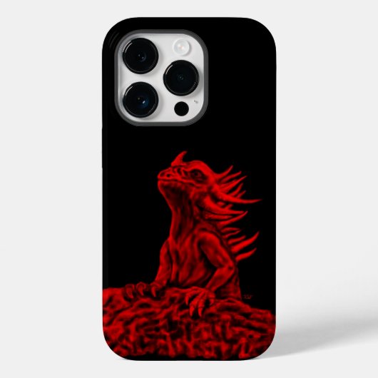 Little Red Dragon Case-Mate iPhone Hülle (Rückseite)