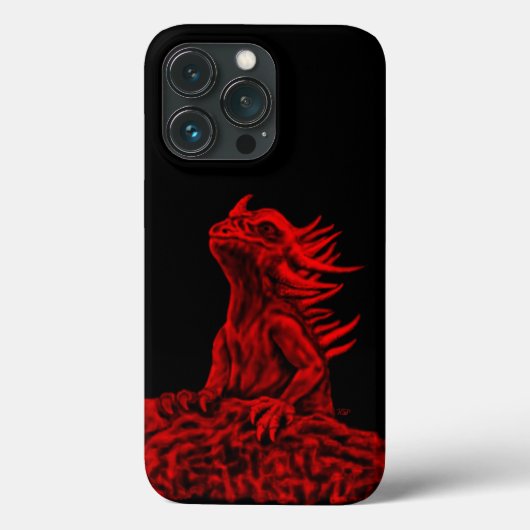 Little Red Dragon Case-Mate iPhone Hülle (Rückseite)