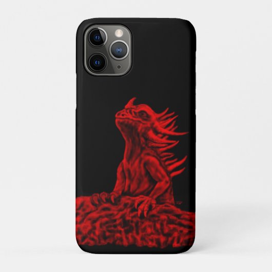 Little Red Dragon Case-Mate iPhone Hülle (Rückseite)