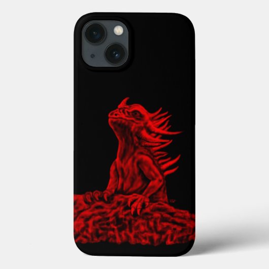 Little Red Dragon Case-Mate iPhone Hülle (Rückseite)