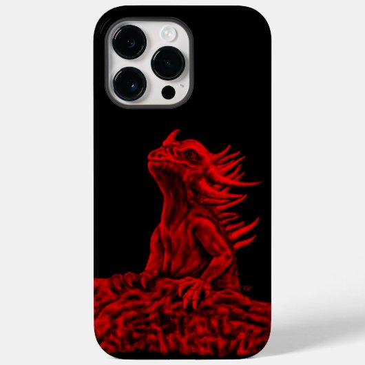 Little Red Dragon Case-Mate iPhone Hülle (Rückseite)