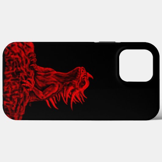 Little Red Dragon Case-Mate iPhone Hülle (Rückseite (Horizontal))