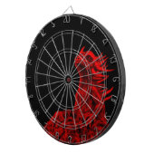 Little Red Dragon Dartscheibe (Vorderseite rechts)